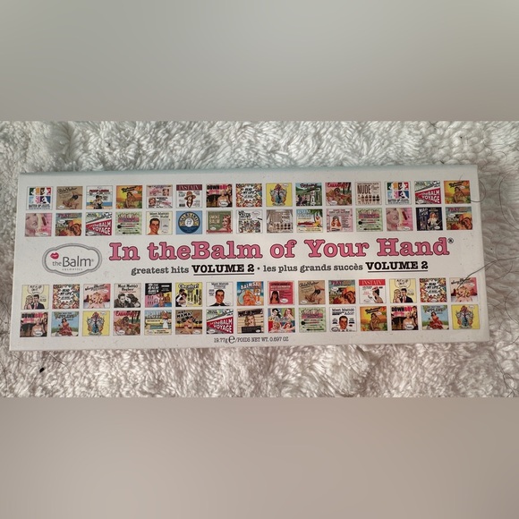 In theBalm of Your Hand - Greatest Hits VOL 2 NEW Palette Shadow Blush - Picture 3 of 5